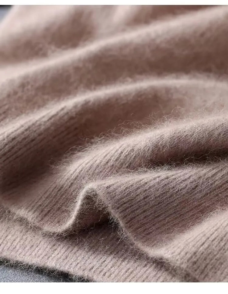 Men’s Short-Sleeve Knit Sweater - Cashmere-Feel Knit Tee